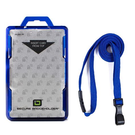 rfid blocking secure badge holder|id stronghold wallets for women.